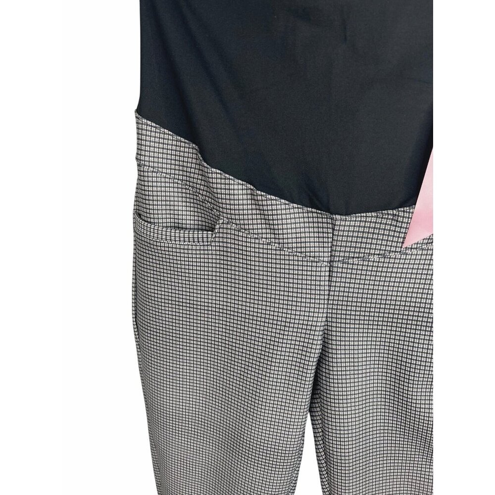 Free Haven Maternity Stretch Pants With Houndstooth Print Size XL - Picture 10 of 12